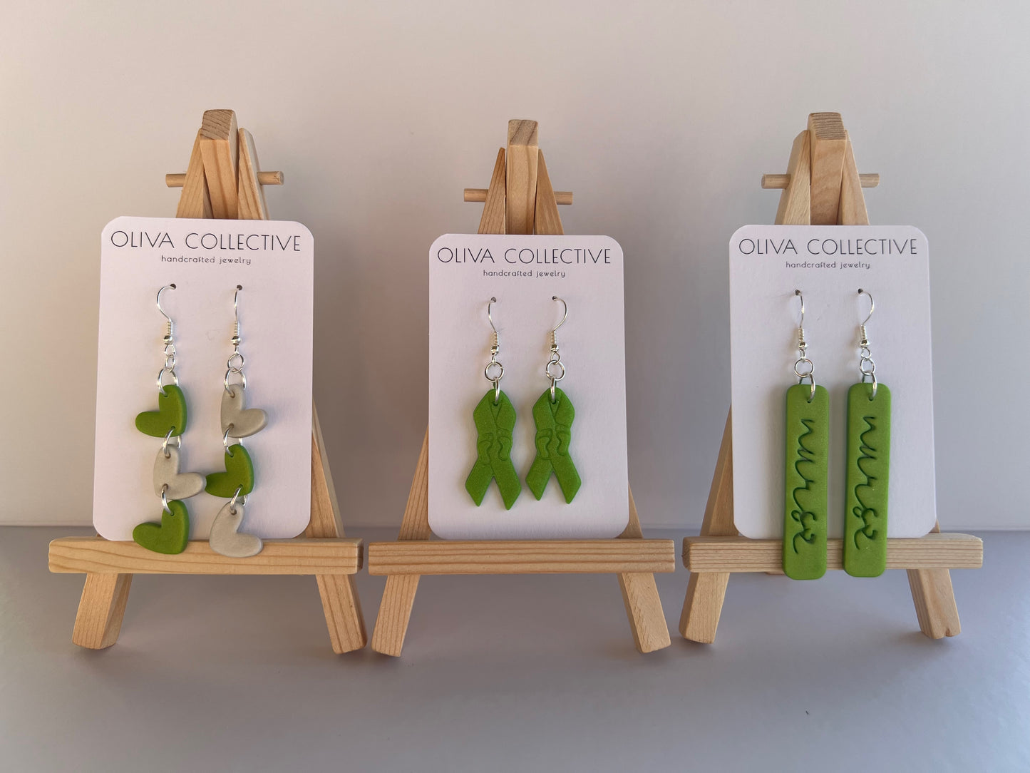 NICU Awareness Earrings - Project Sweet Peas Ribbon