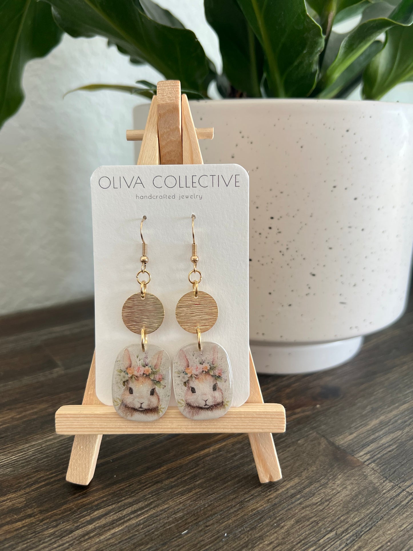 *Easter Collection - Bunny Dangle Earrings*