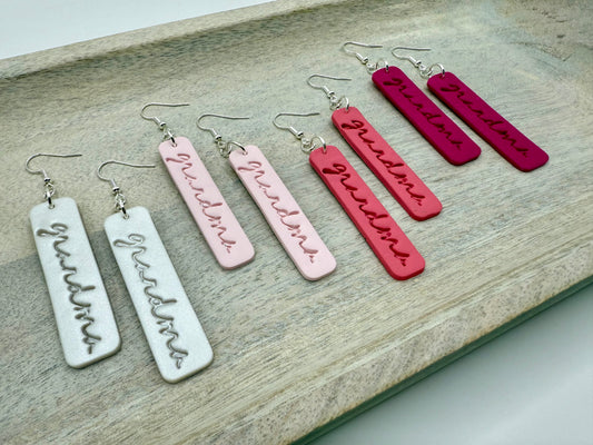 *Mothers Day Collection - Grandma Earrings*